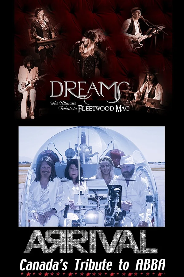 ARRIVAL &amp; DREAMS – Ultimate Tributes to ABBA &amp; Fleetwood Mac