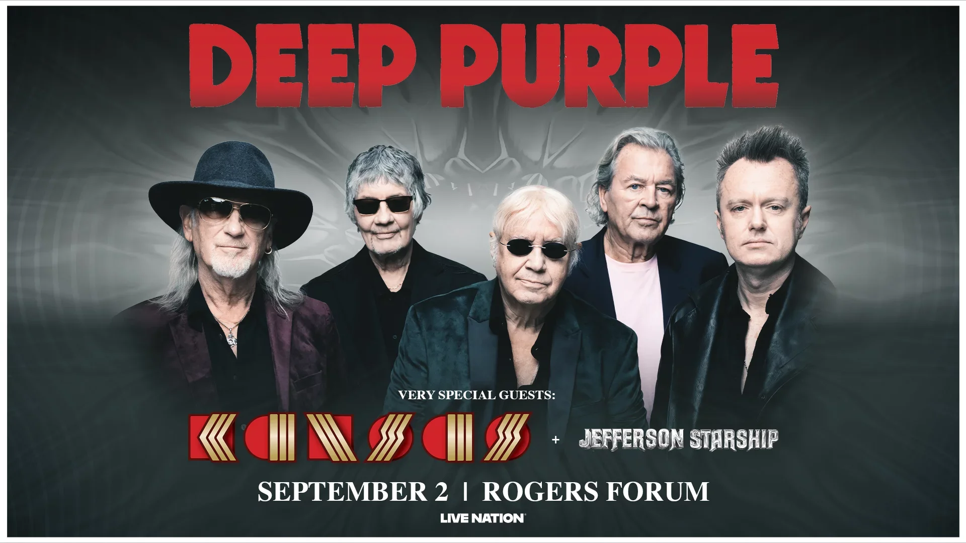 Deep Purple w/Kansas