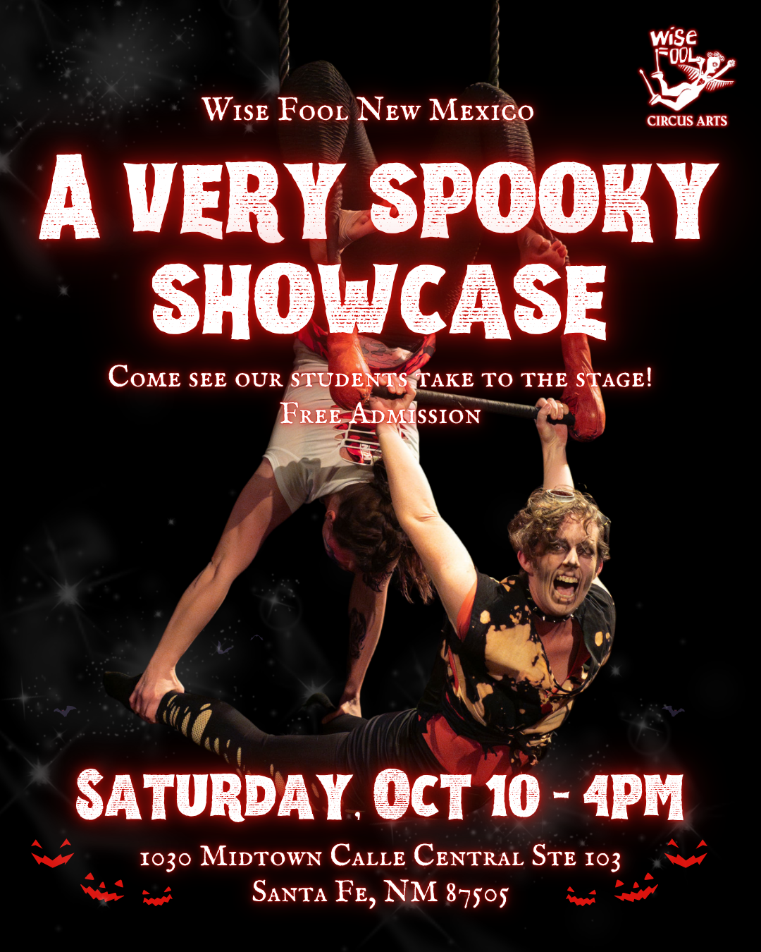 Wise Fool presents A Very Spooky Showcase: Student Circus Variety Show