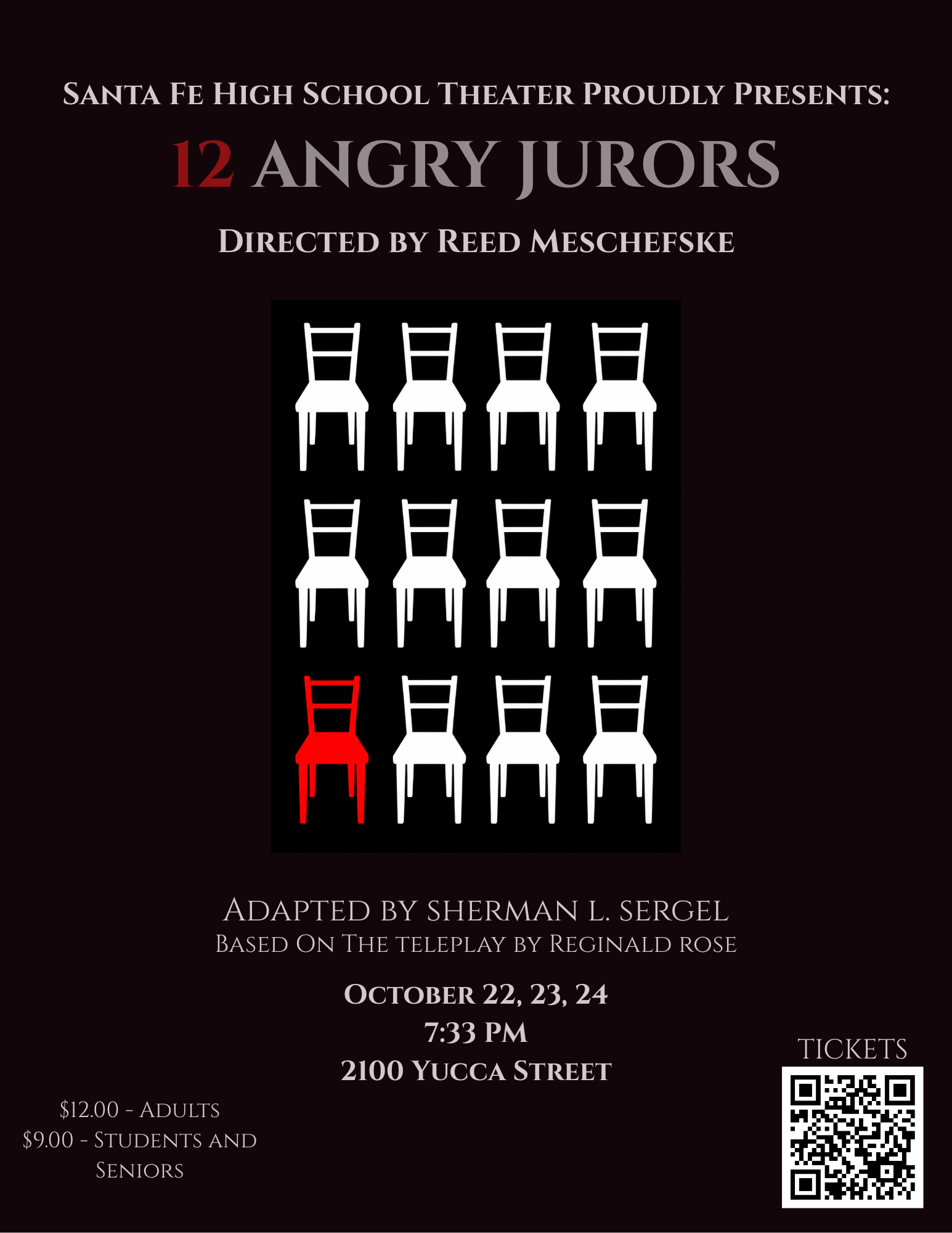 Santa Fe High School presents 12 Angry Jurors