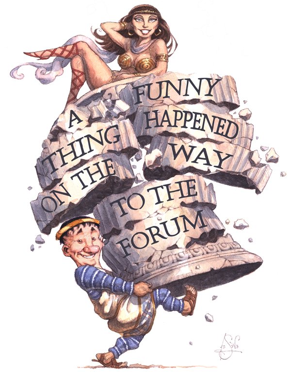 Tri-M Productions presents 'A Funny Thing Happened on the Way to the Forum'  — THEATRE SANTA FE