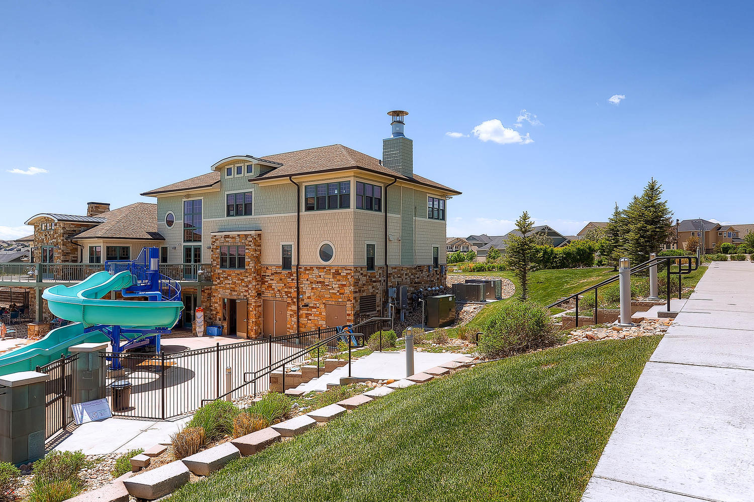 Beacon Point clubhouse and community recreation facilities in Aurora, Colorado