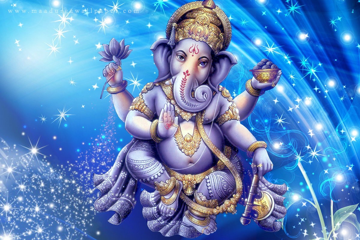 Ganesh is one of the best-known and most worshipped deities in the Hindu pantheon . His image is found throughout India, Sri Lanka and Nepal. Although he is known by many attributes, Ganesha's elephant head makes him easy to identify. Ganesha is widely revered as the remover of obstacles, the patron of arts and sciences and the deva of intellect and wisdom. As the god of beginnings, he is honoured at the start of rituals and ceremonies. Ganesha is also invoked as patron of letters and learning during writing sessions. Om Gum Ganapateyei Namaha.