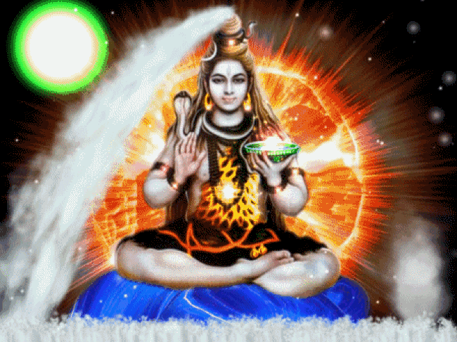 It is believed that the River Ganges, personified as the deity Ganga Ma, flowed down to Earth through Shiva's dreadlocks.