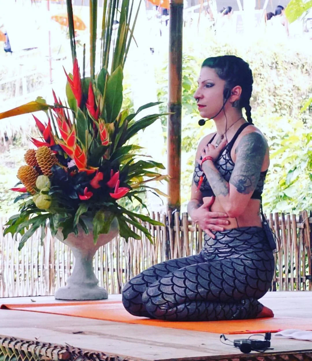 Teaching at Bali Spirit Fest; Bali, Indonesia; March 2017