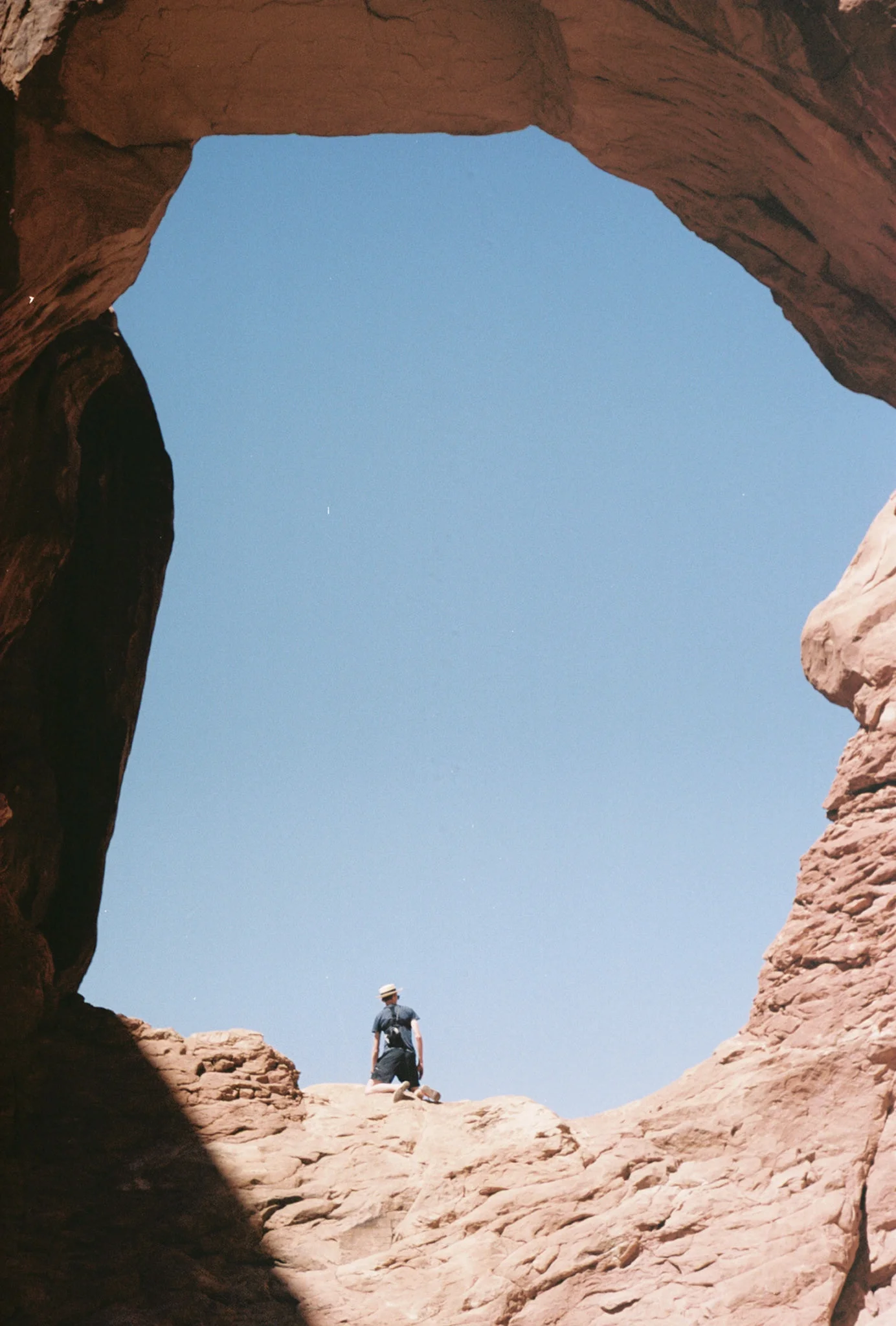 I felt obliged to add this photo above to the set because it's so spectacular. This was taken by Dana Melanie on her Pentax K1000 35mm Portra 160.