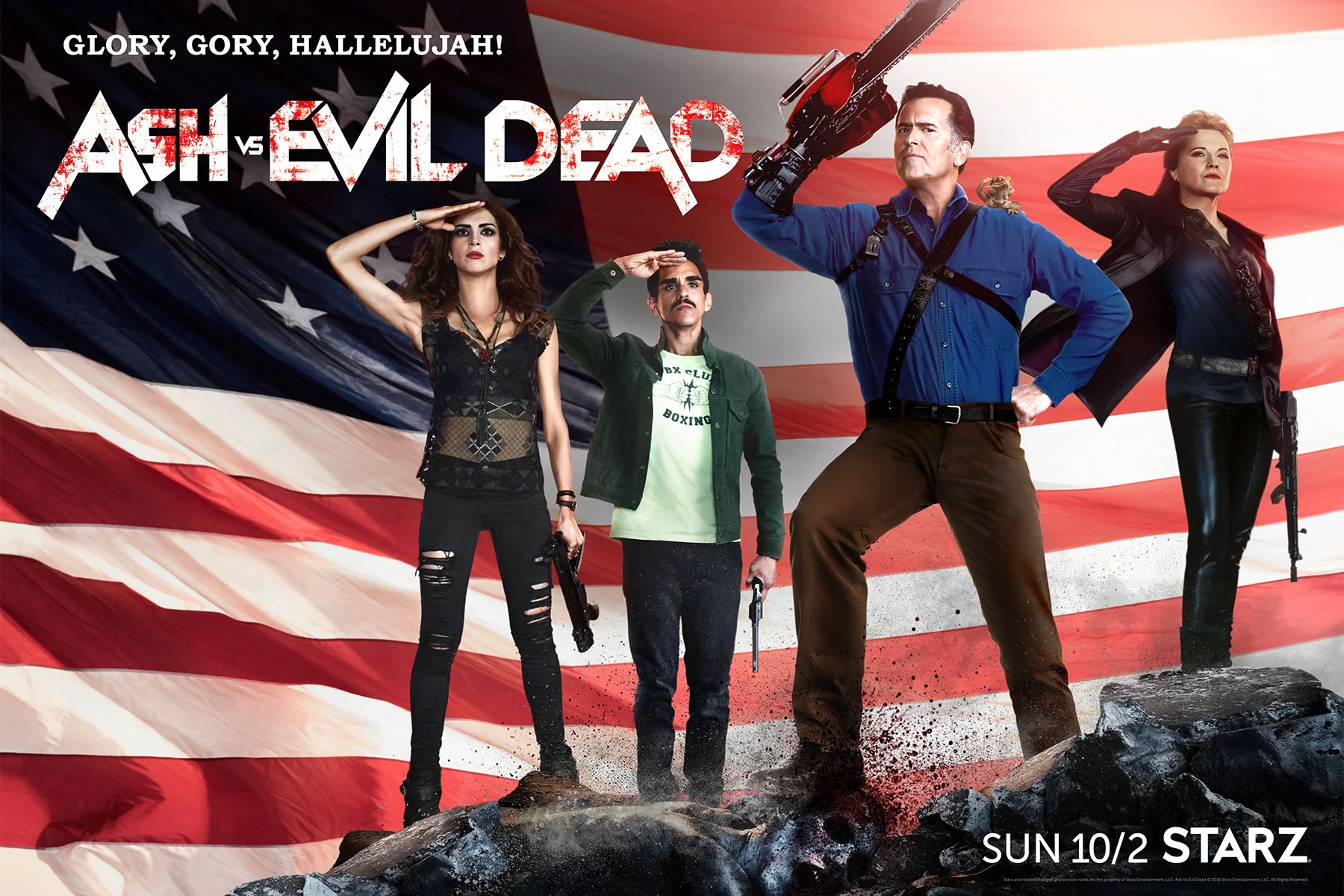 Ash Vs. Evil Dead S2 // Starz // Cr: Frank Ockenfels