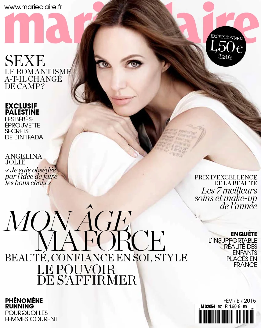 Angelina Jolie // Marie Claire France // Cr: Art Streiber