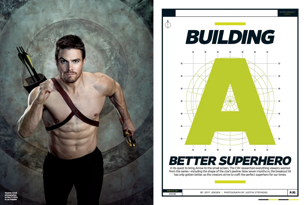 Stephen Amell // Entertainment Weekly // Cr: Justin Stephens