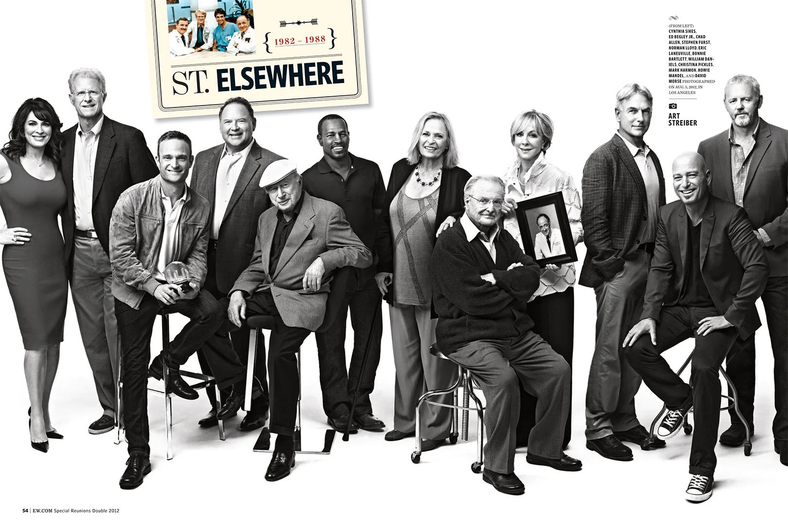 St. Elsewhere // Entertainment Weekly // Cr: Art Streiber