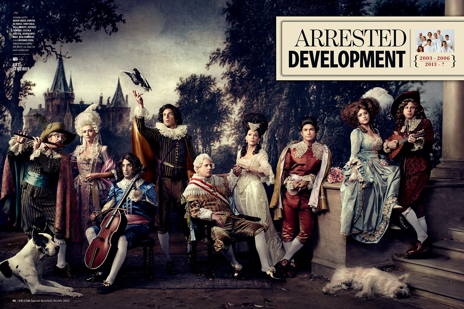 Arrested Development // Entertainement Weekly // Cr: Art Streiber