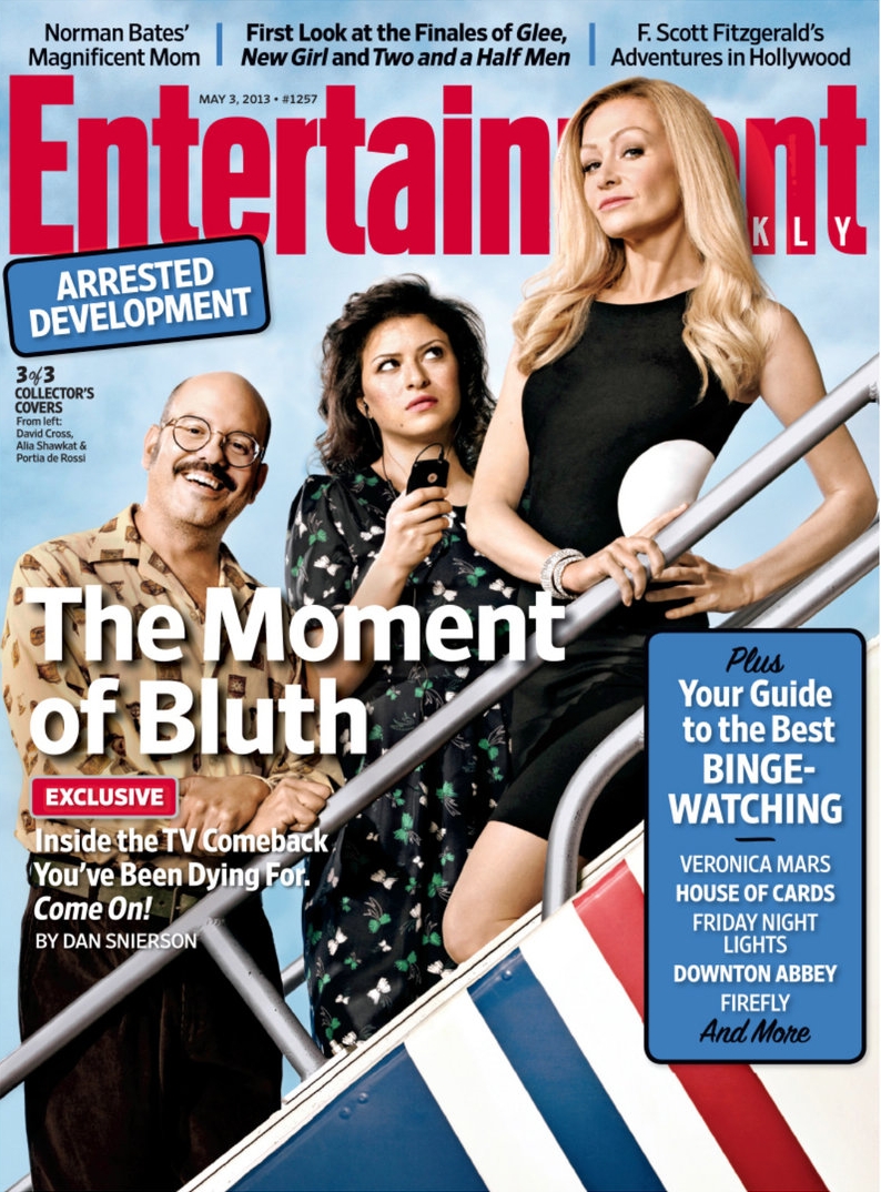 Arrested Development // Entertainement Weekly // Cr: Art Streiber