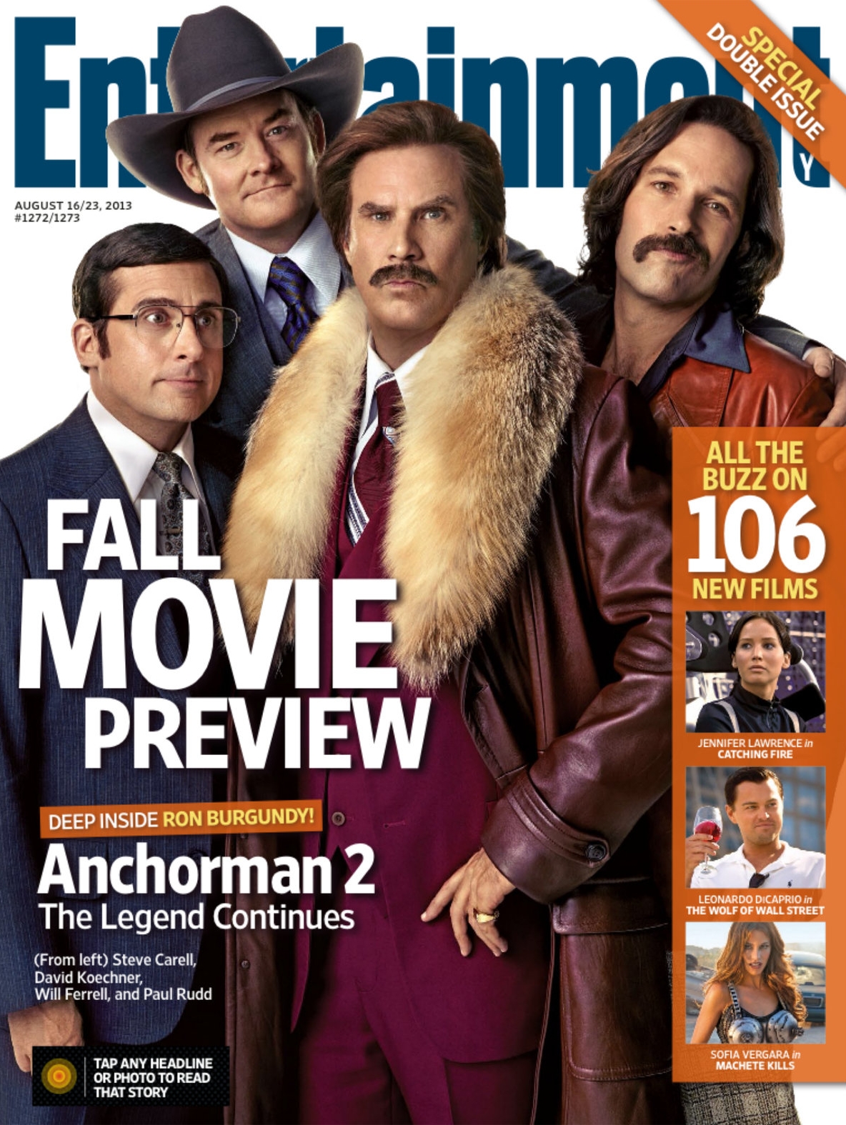 Anchorman 2 // Entertainment Weekly // Cr: Justin Stephens