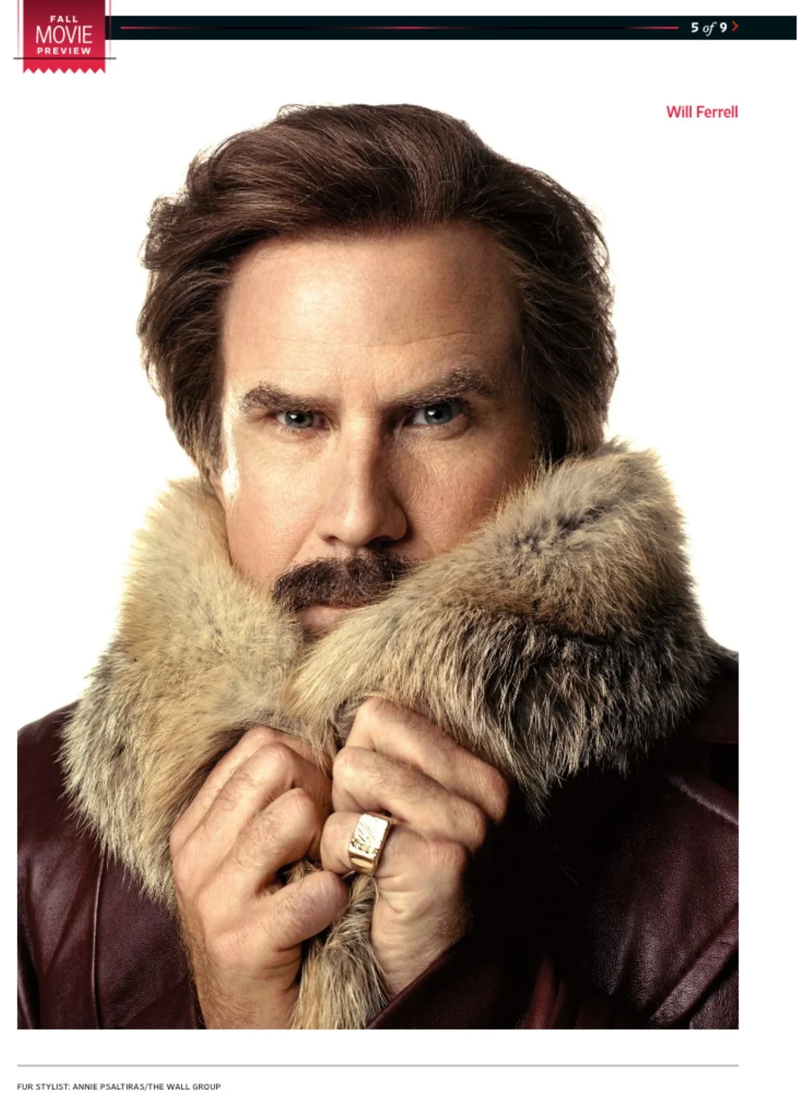 Anchorman 2 // Entertainment Weekly // Cr: Justin Stephens