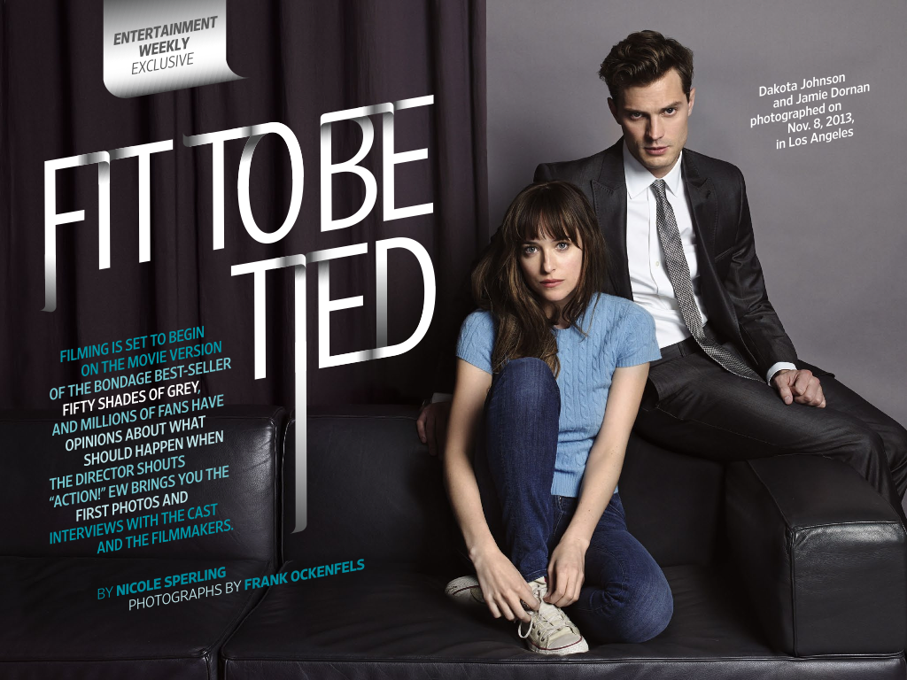 Fifty Shades of Grey // Entertainment Weekly // Cr: Frank Ockenfels
