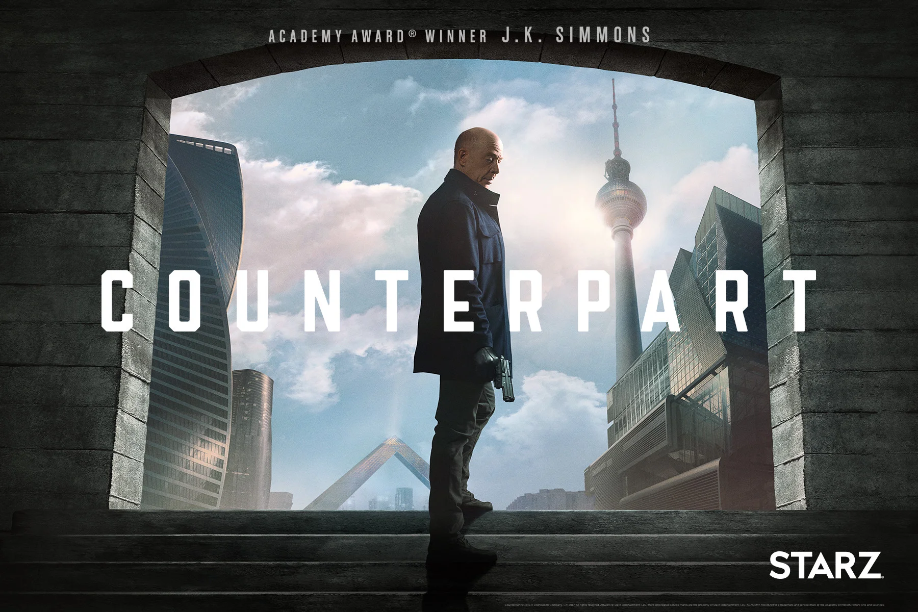 Counterpart // Starz // Cr. Jason Bell