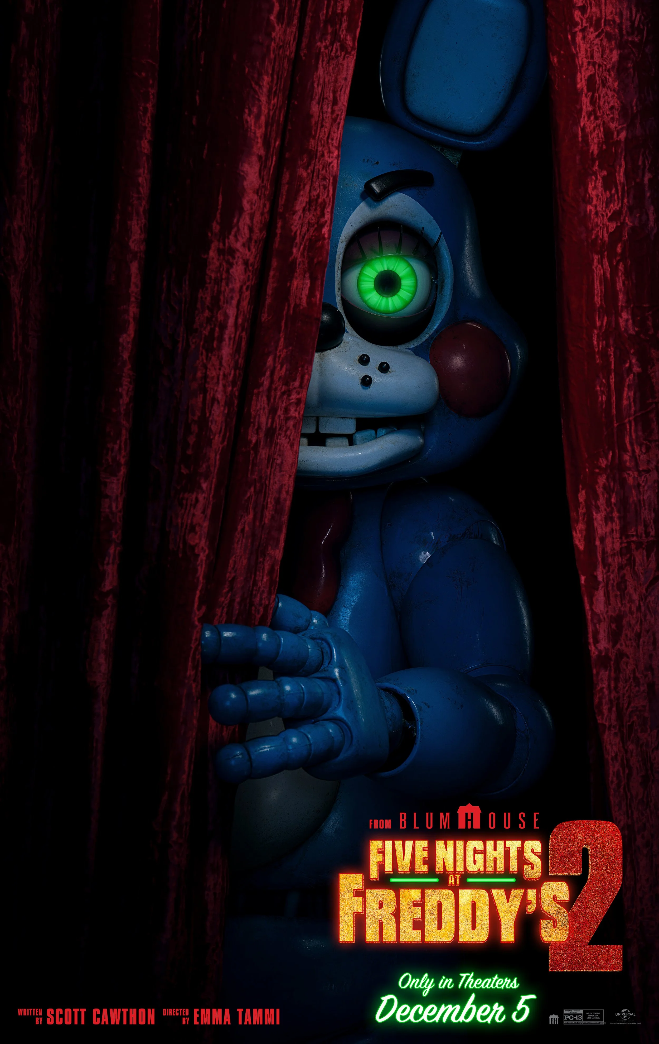 Five Nights at Freddy's 2 // Universal // Kwaku Alston