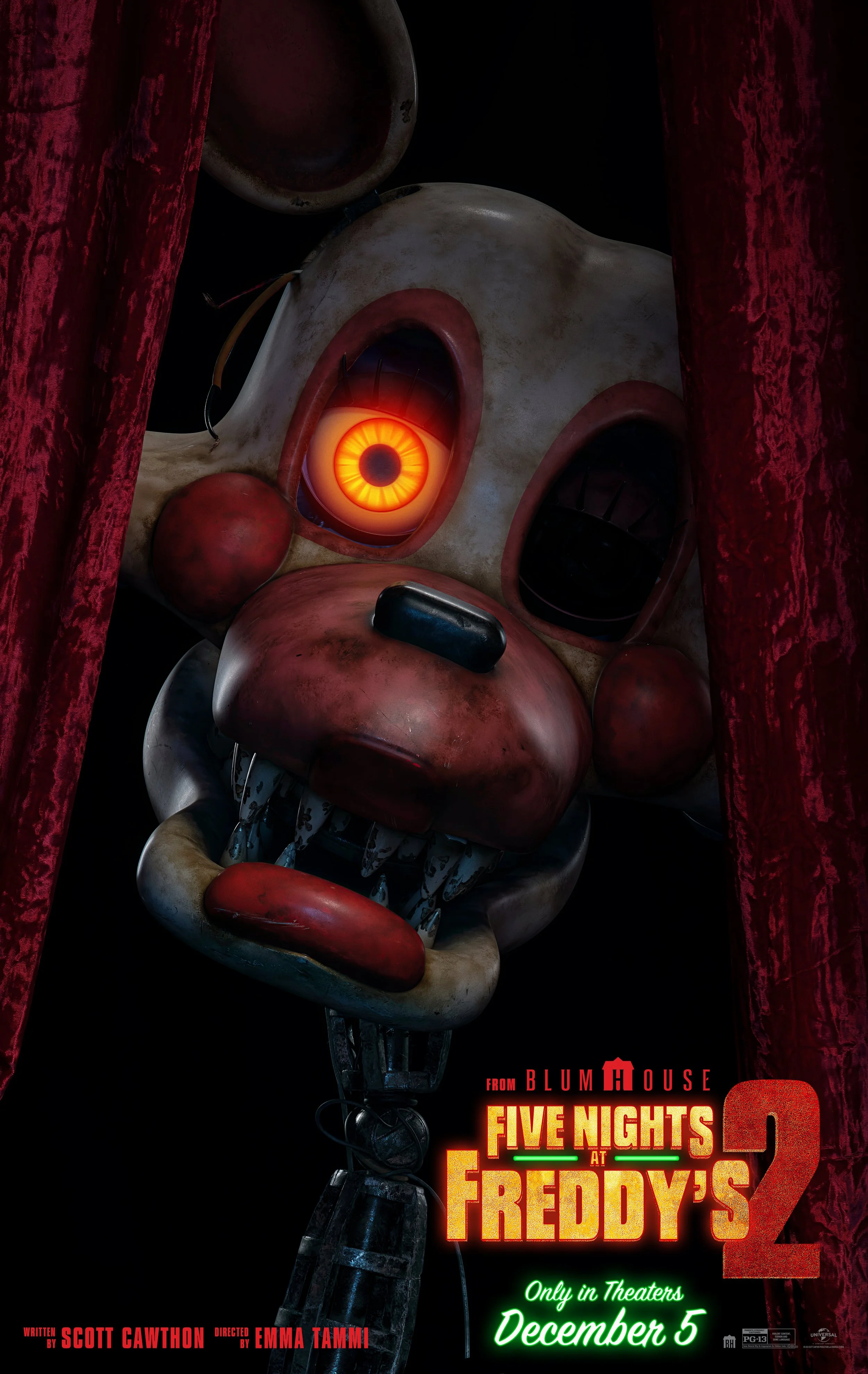 Five Nights at Freddy's 2 // Universal // Kwaku Alston
