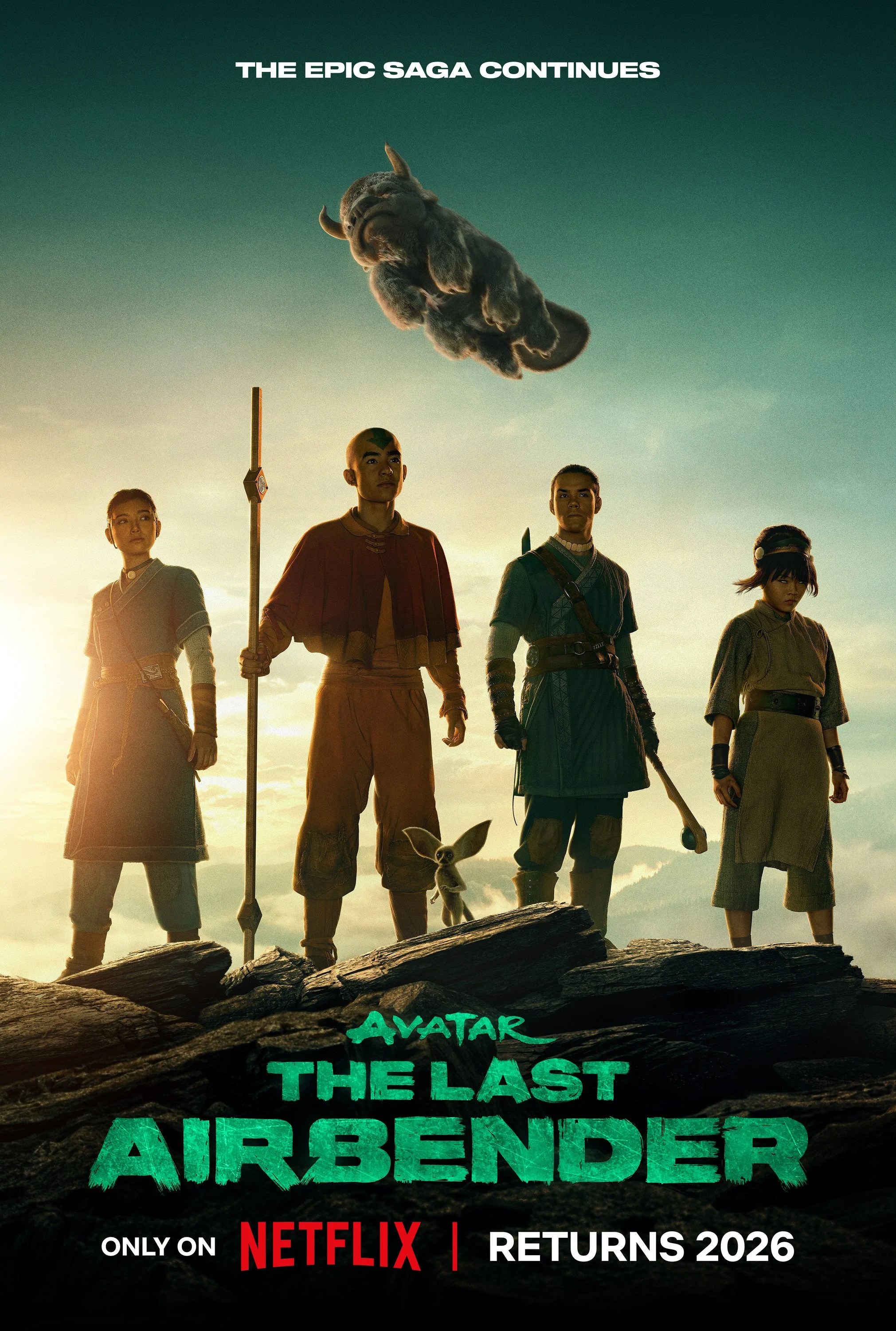 The Last Airbender: S02 // Netflix // Cr. Sophy Holland