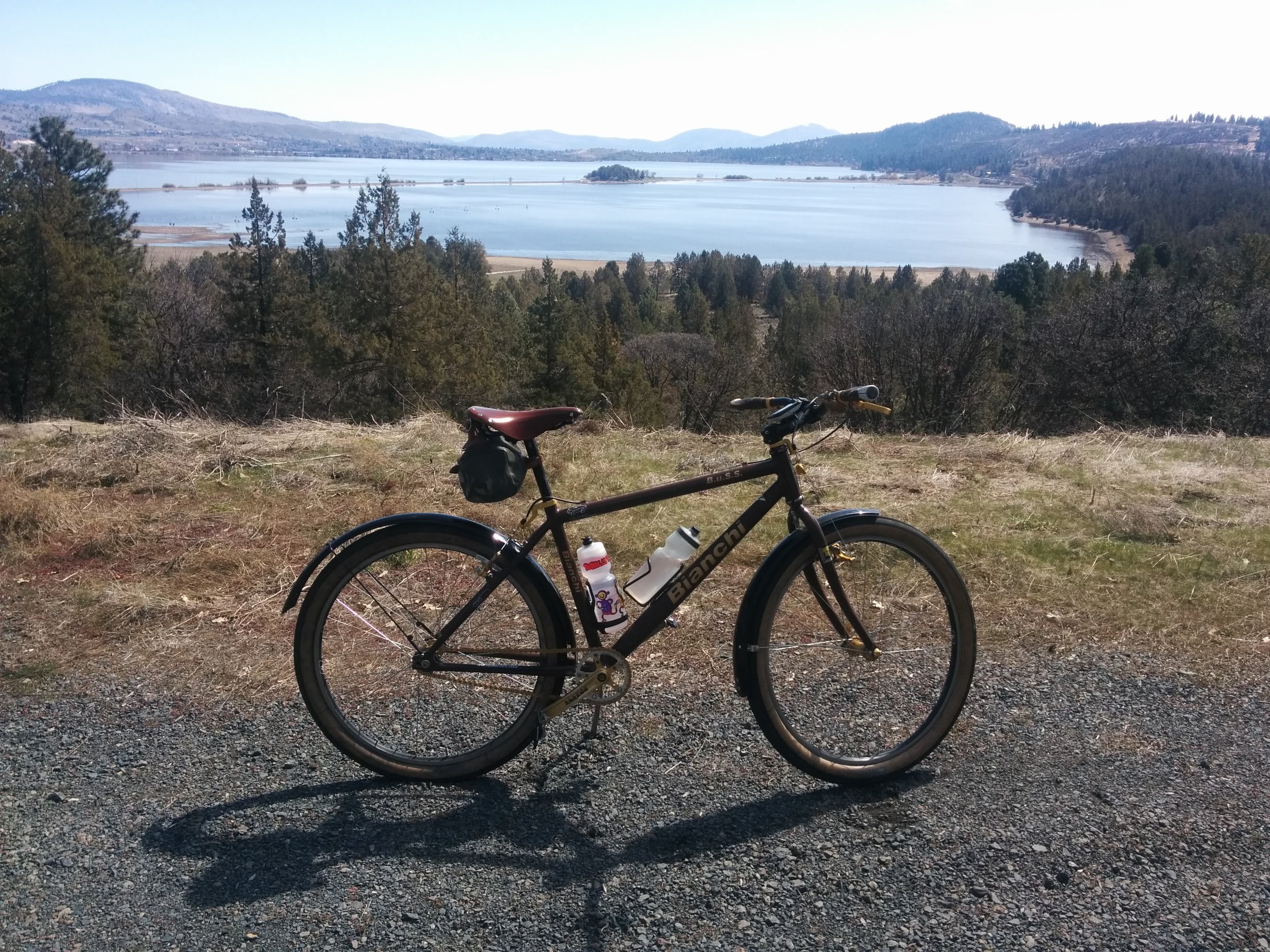 Gravel Grind on the Bianchi