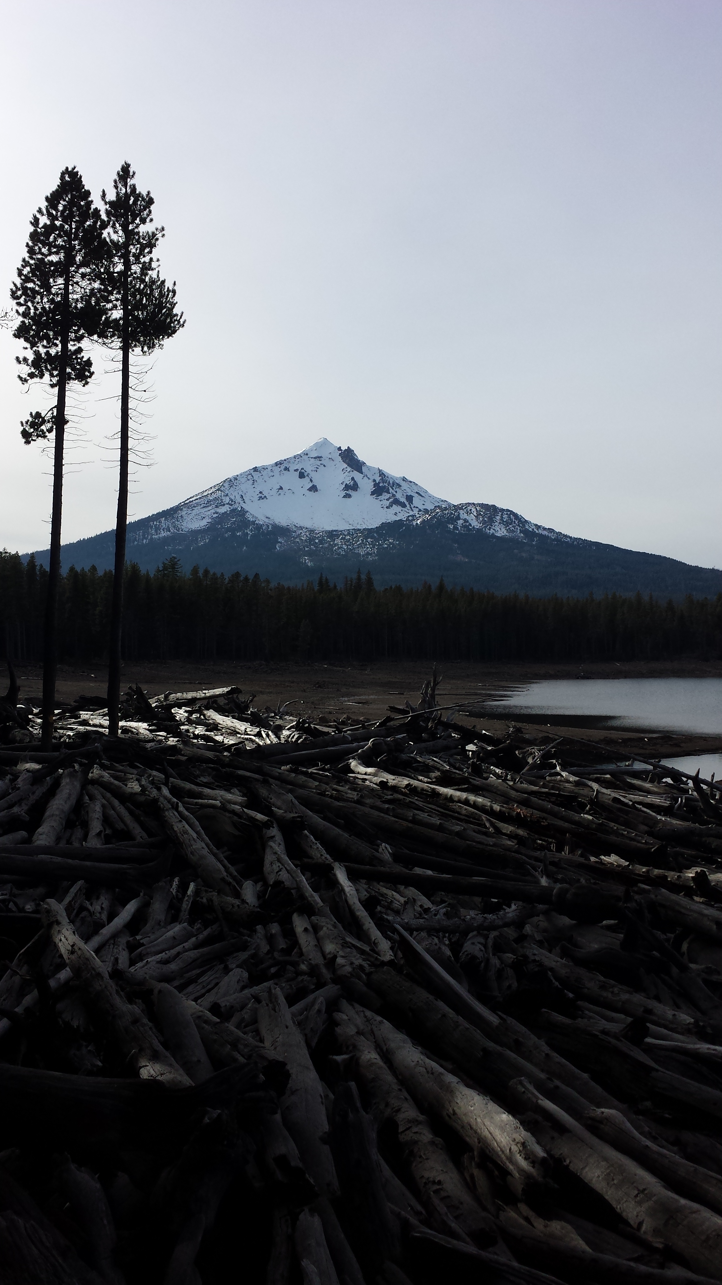 Mount McLoughlin from Four Mile