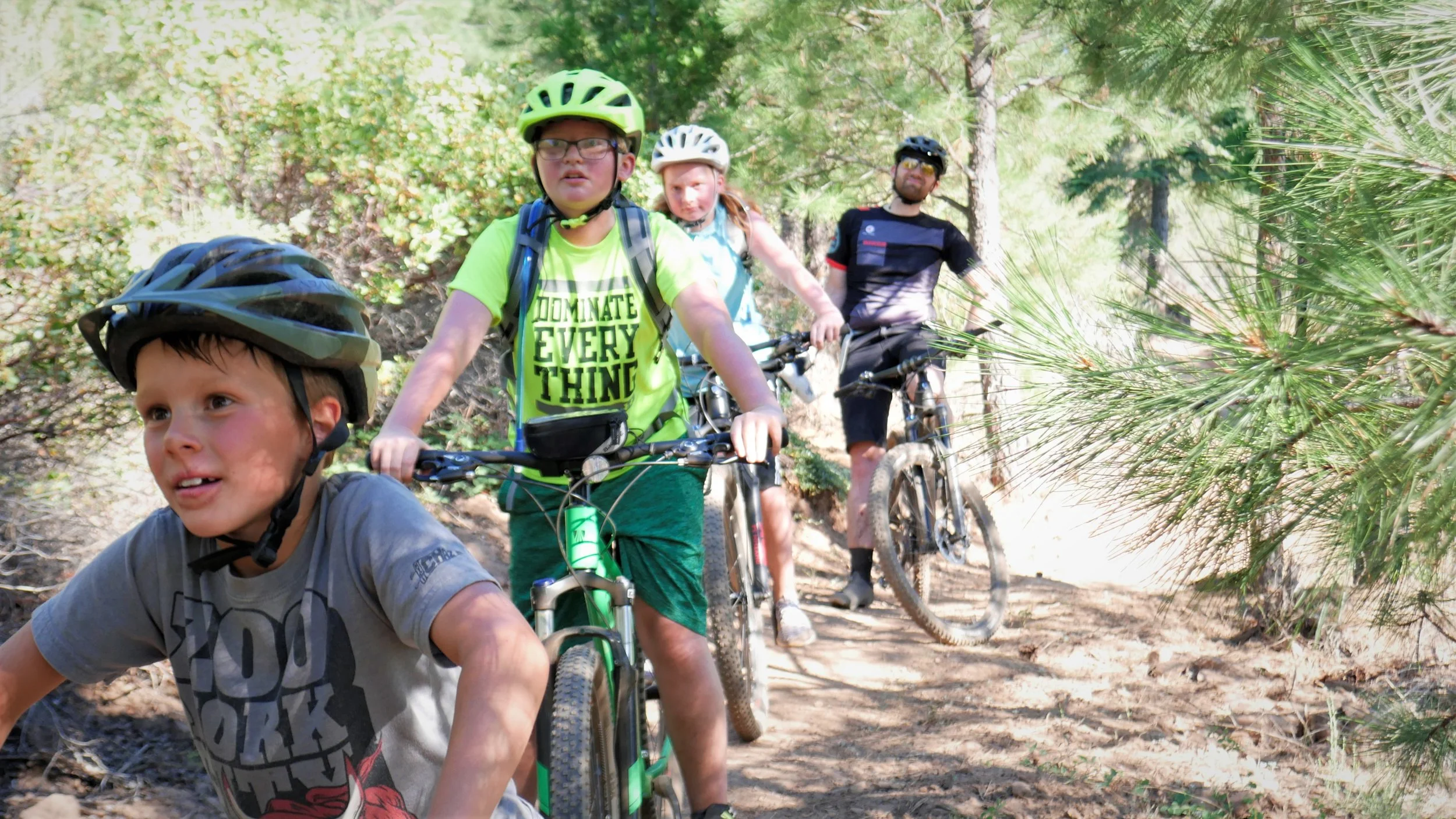 Take a Kid Mountain Biking