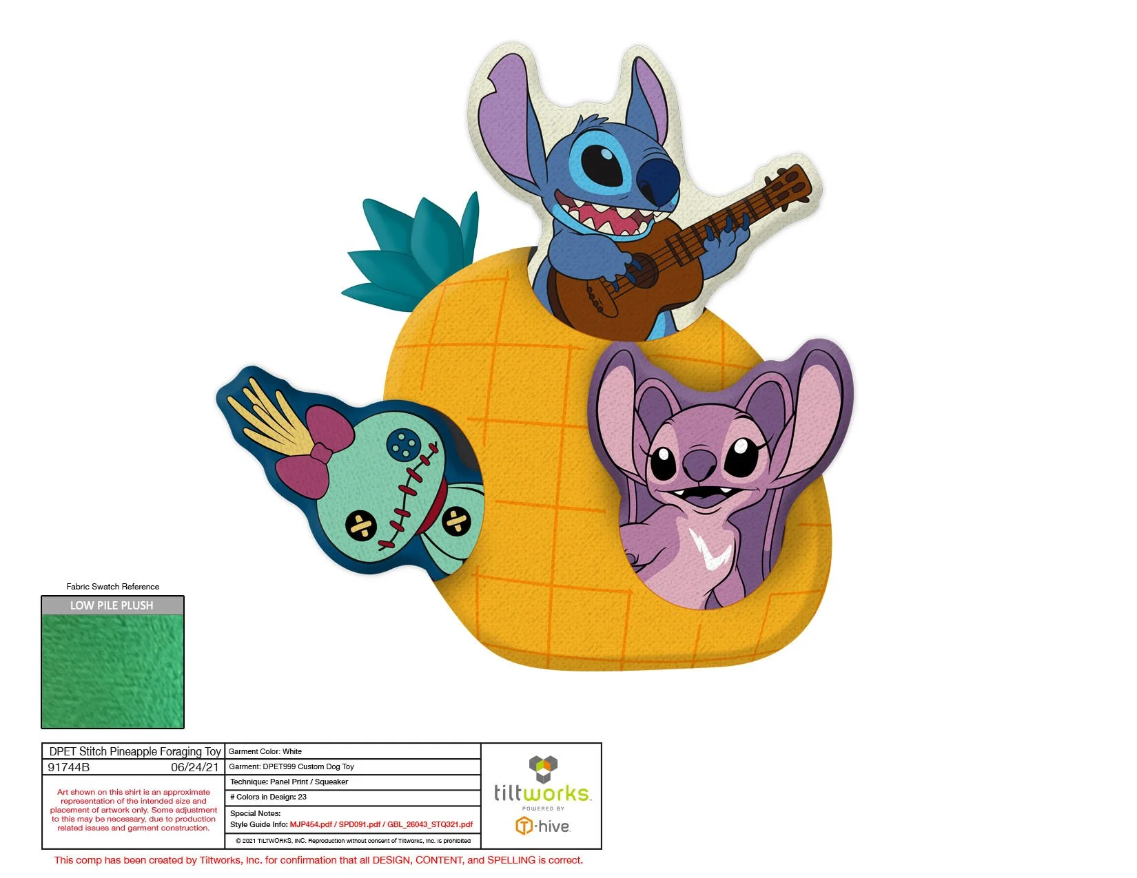 91744B DPET Stitch Pineapple Foraging Toy CMP.jpg