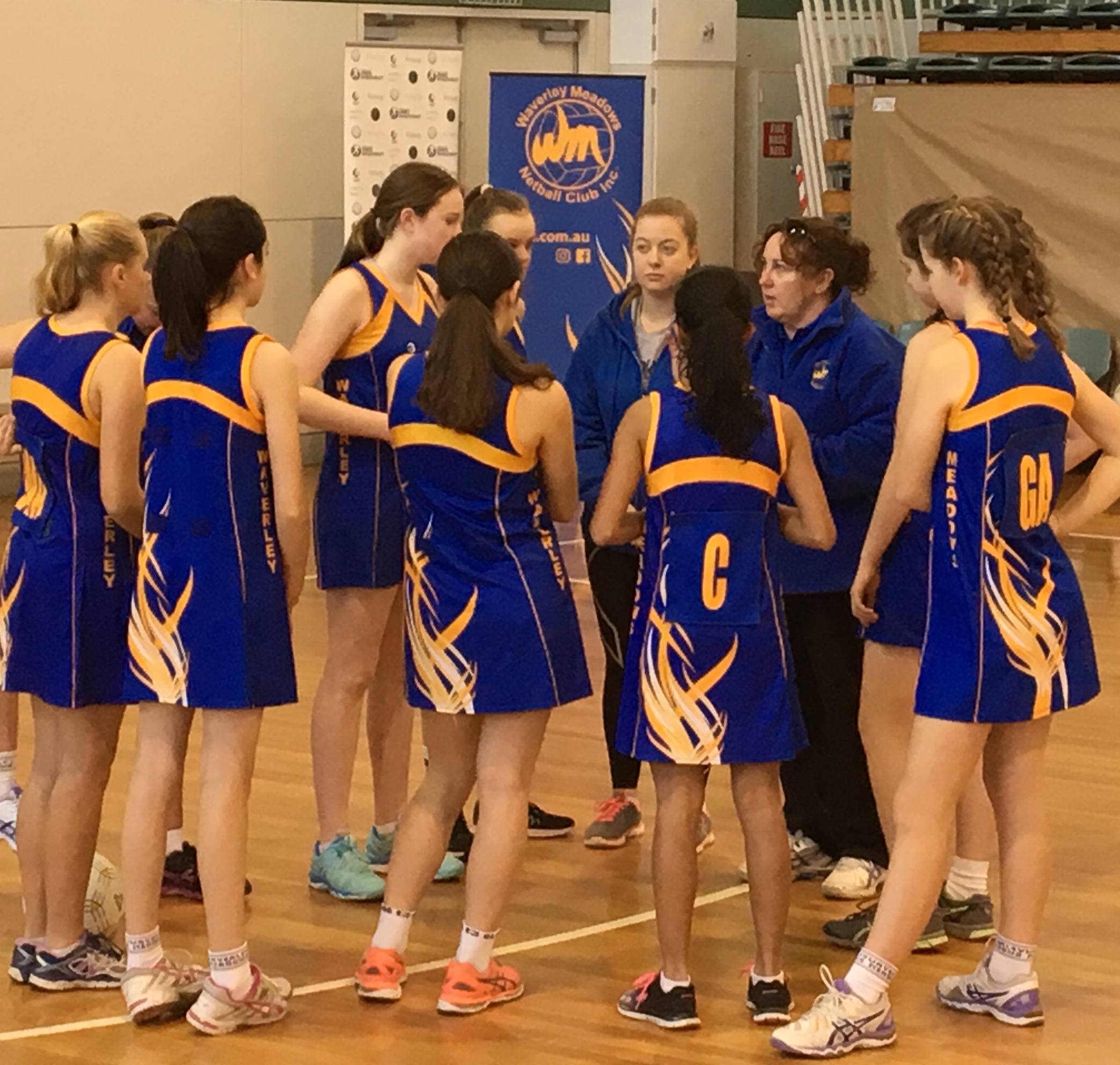 Pre Game Talk 15U Garnets Prelim Final 2017