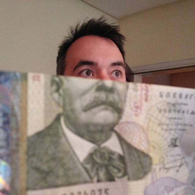 Fun with foreign currency. #notforeignhere