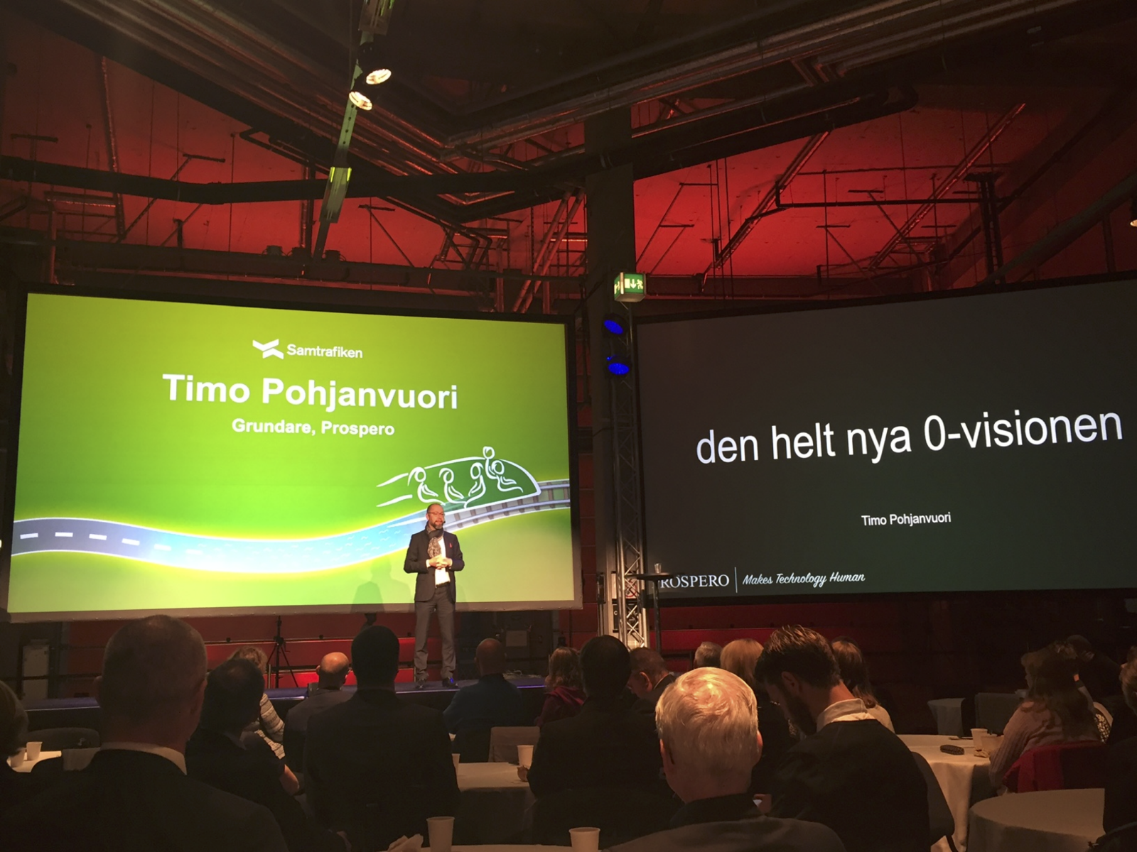 Timo Pohjanvuori presenterar den nya nollvisionen