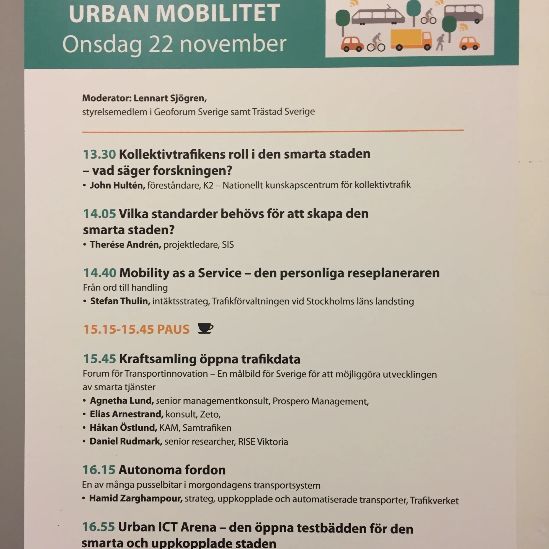 Prospero talar på mässan “Smarta Städer”