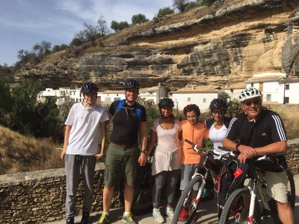 Cycling from our beautiful holiday villa in Ronda, Andalucia, Spain