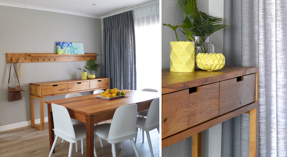 Dining room after