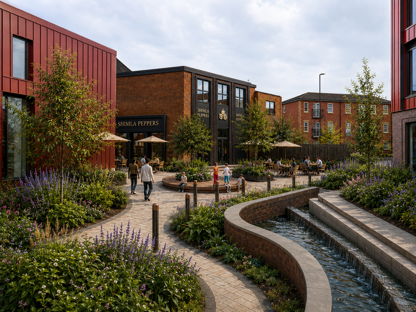 Proposed setting in Nailers Yard