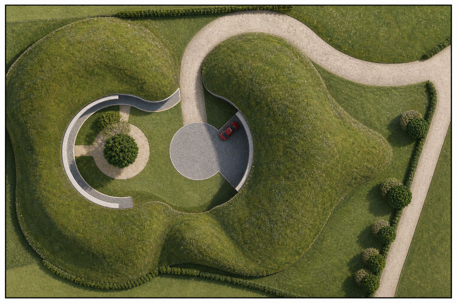 Ariel Site Plan