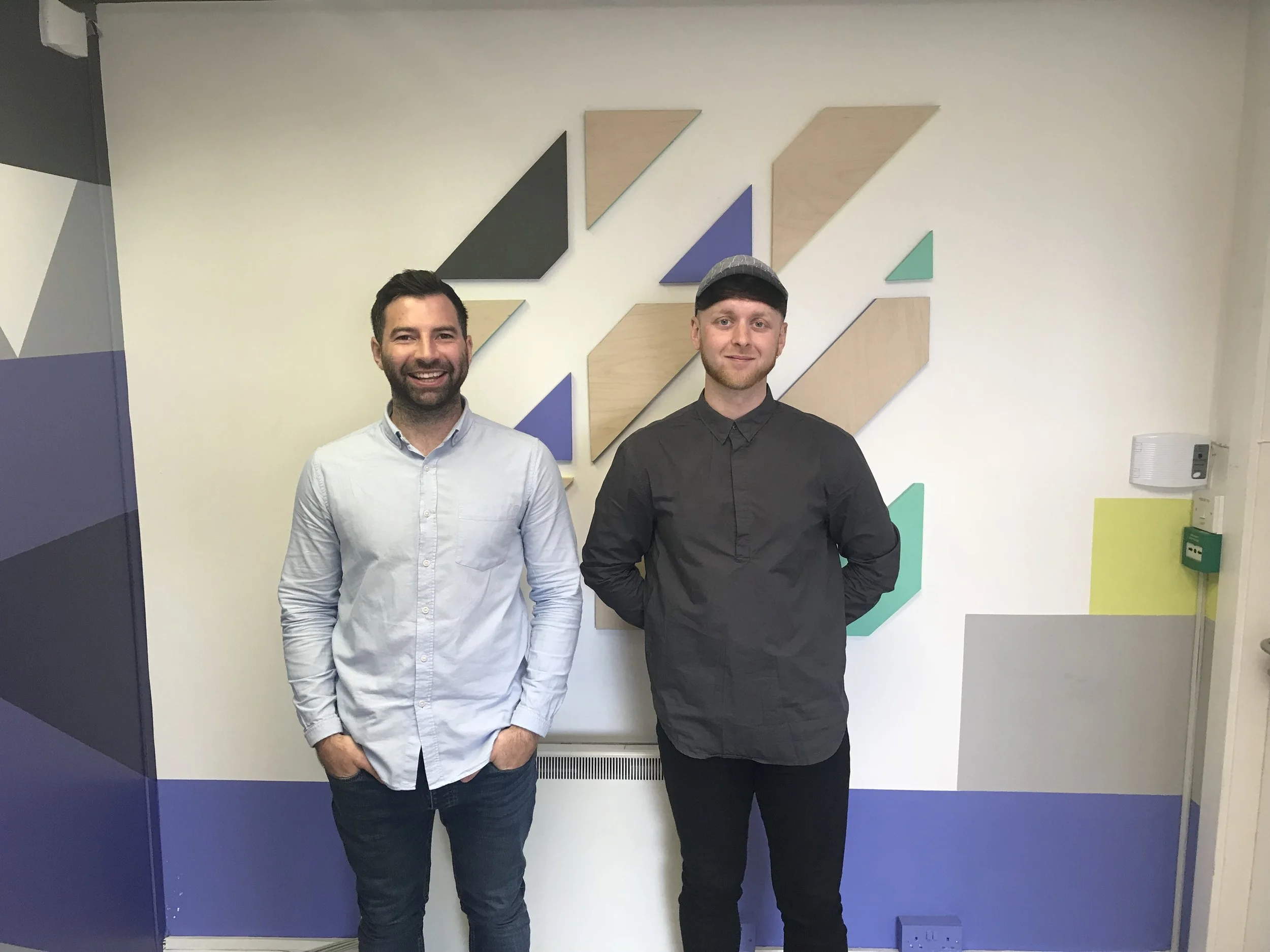 Conor (Creative Producer) and Bryan (Creative Designer)