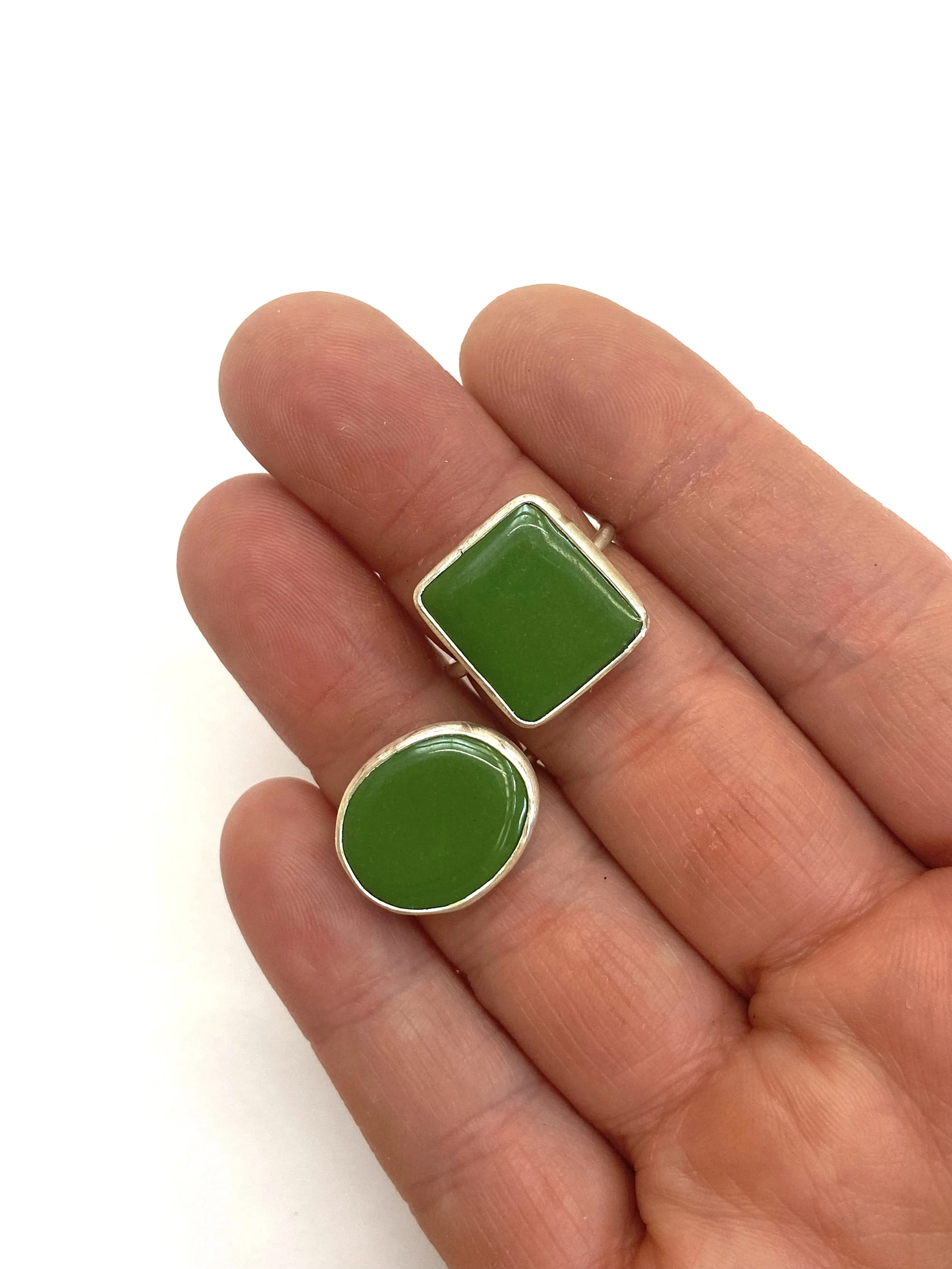 Green Enamel Rings modeled.jpg