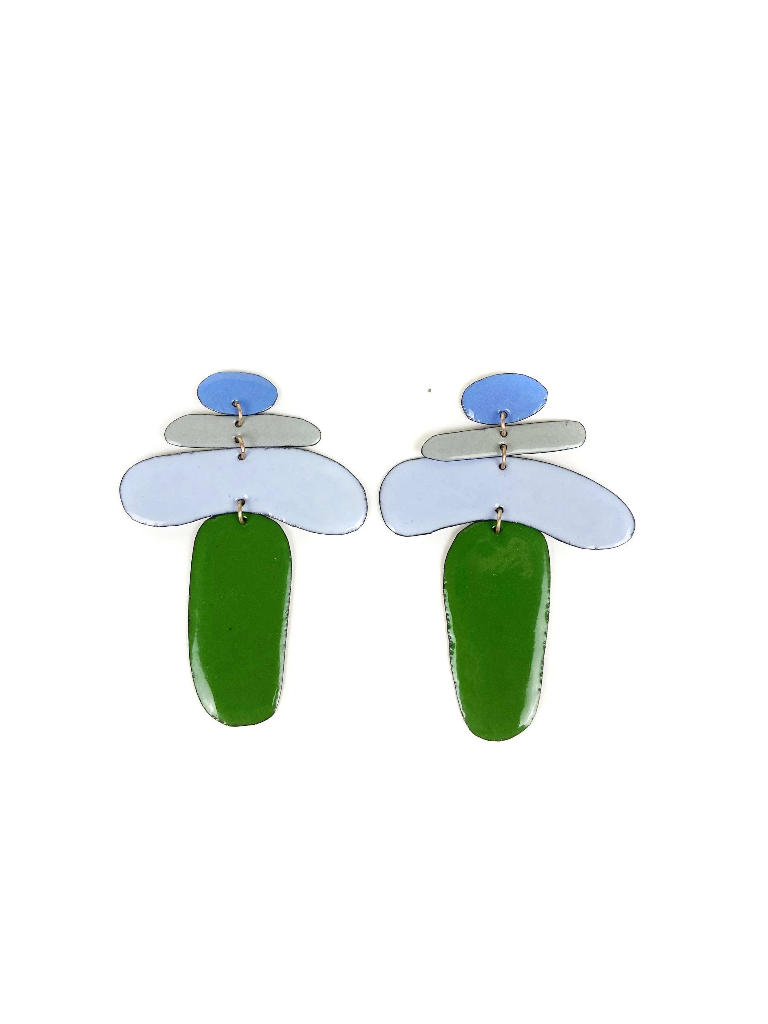 Extra Big Caveman Earrings