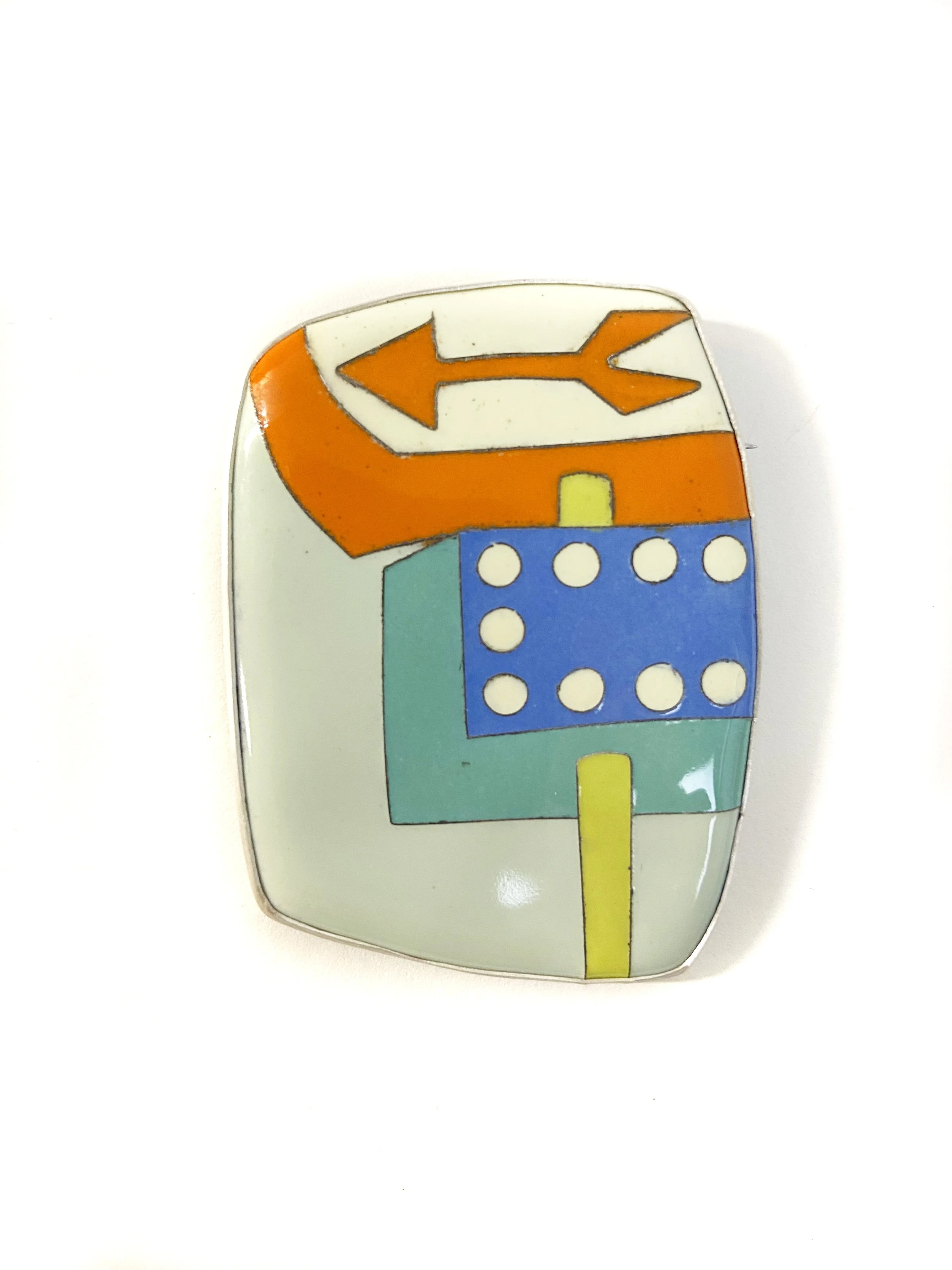 Signage Brooch #1