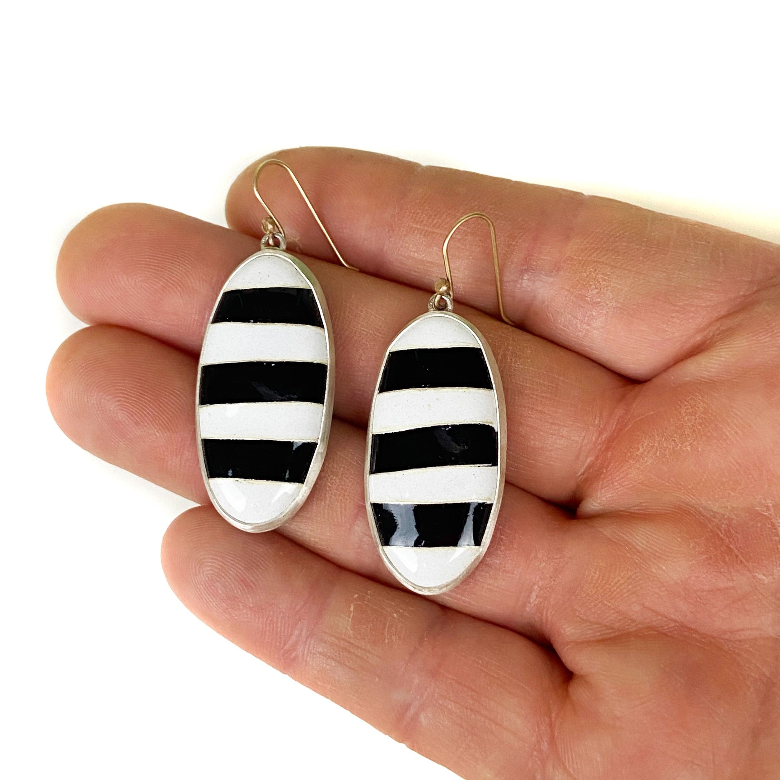 Black+White+Strip+Oval+Earrings+hand.jpg