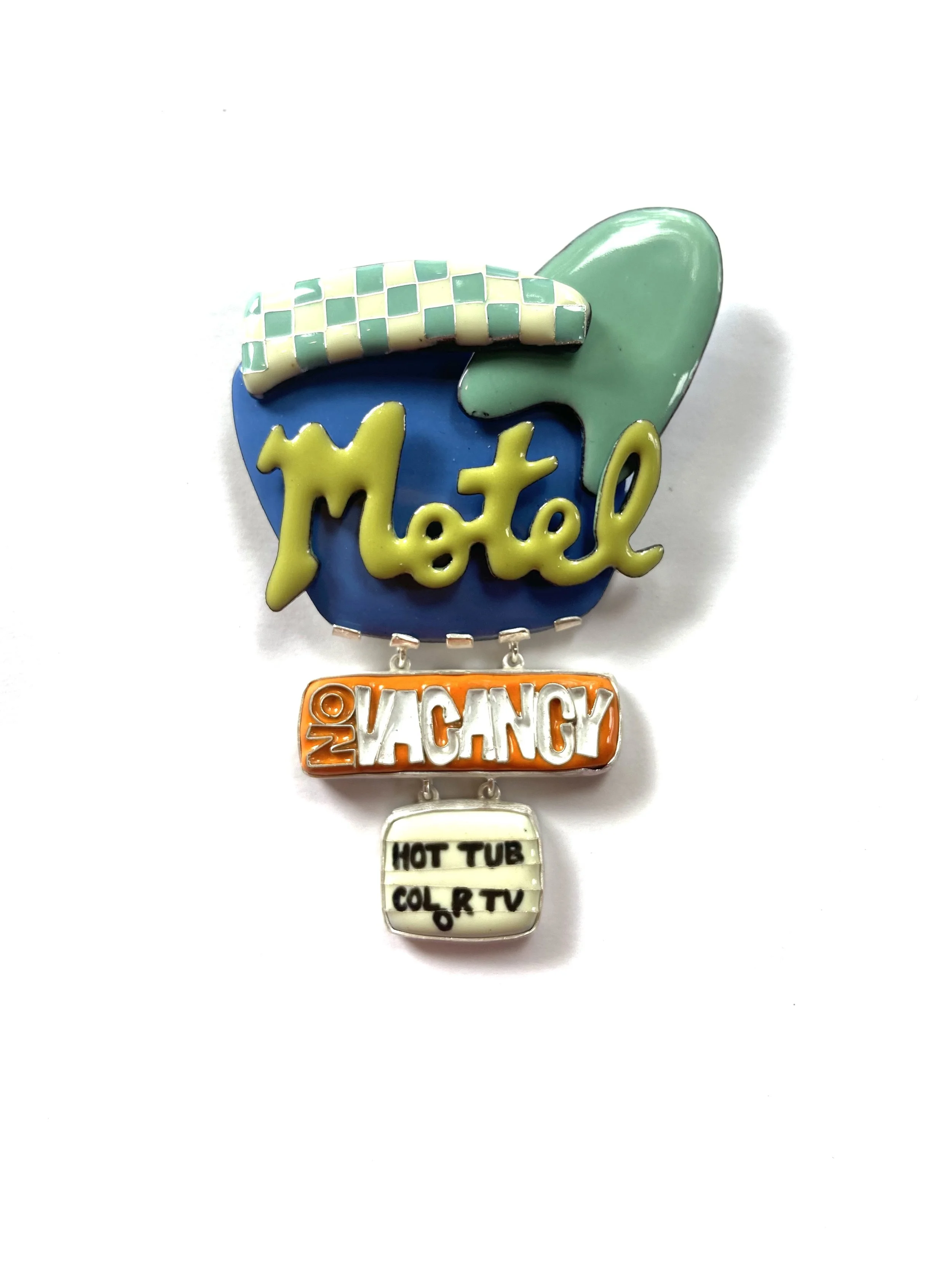 Motel Brooch