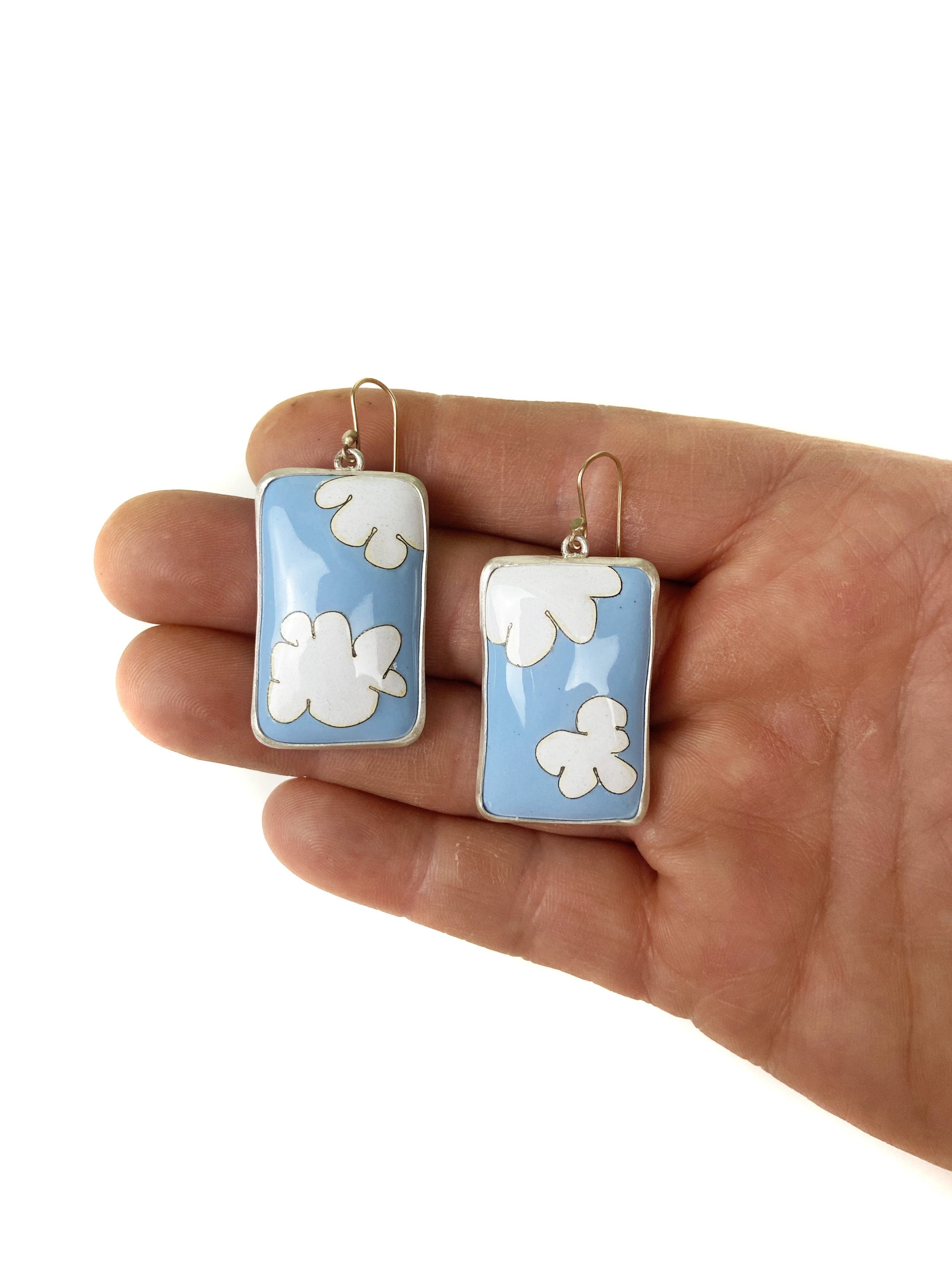 Rectangle Cloud Earrings hand.jpg
