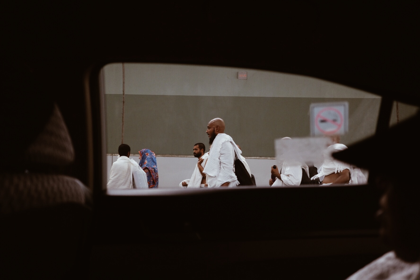 If you’re lucky, you are able to get a taxi ride for part of the 8 kilometer journey.