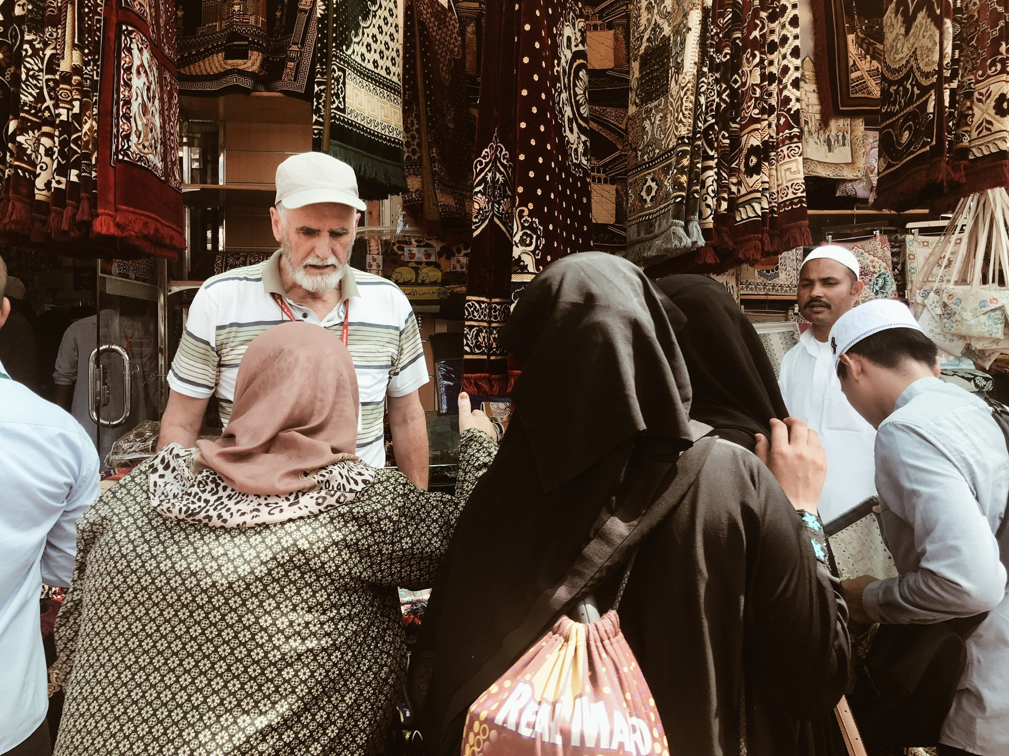 Those who are not performing the hajj (usually residents of Makkah) take this time to do a bit of eid shopping.
