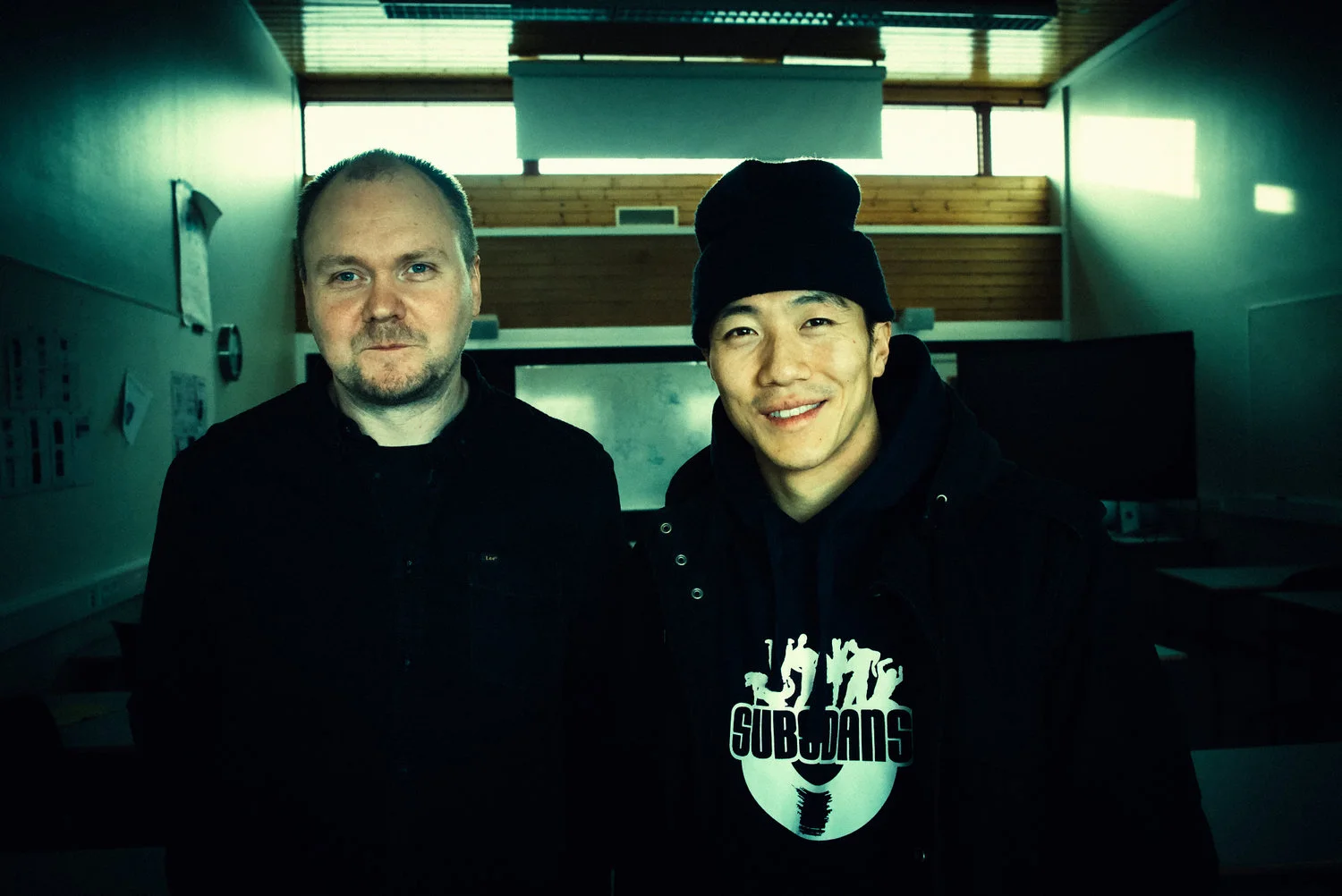Geir Moen og Mathias Jin Budz. Foto: Vera Micaelsen