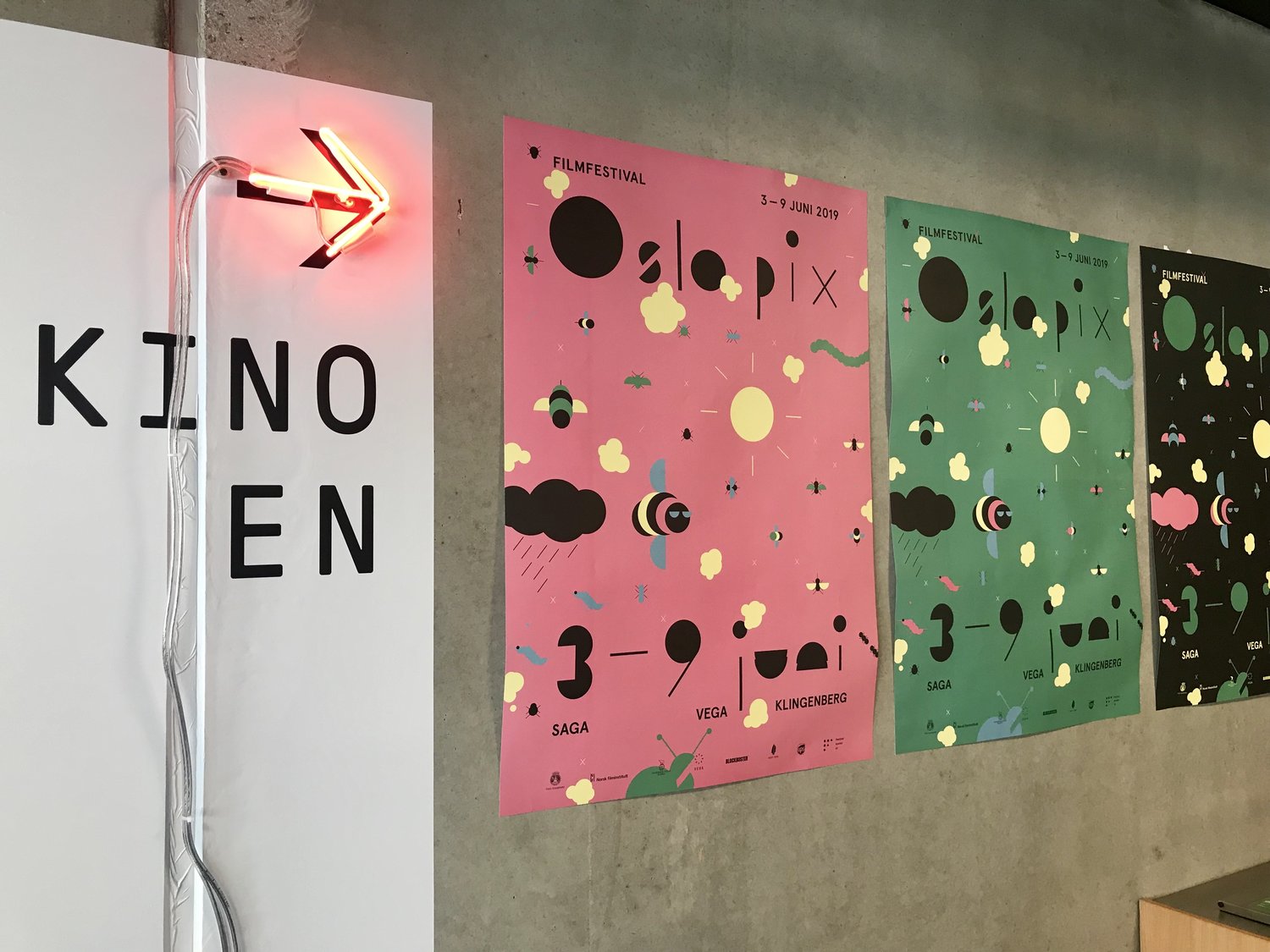 Alle salene på Vega Scene er i bruk for filmvisninger under Oslo Pix Ung