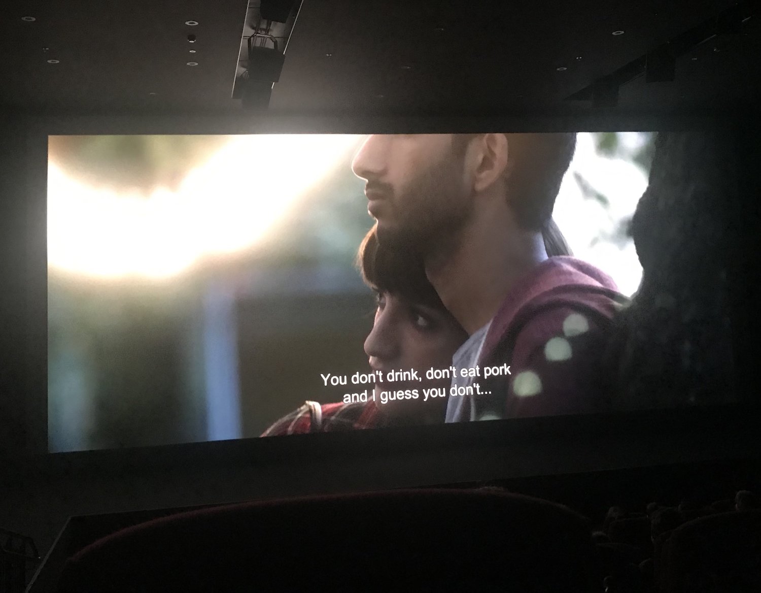 Fra filmvisningen av Bangla