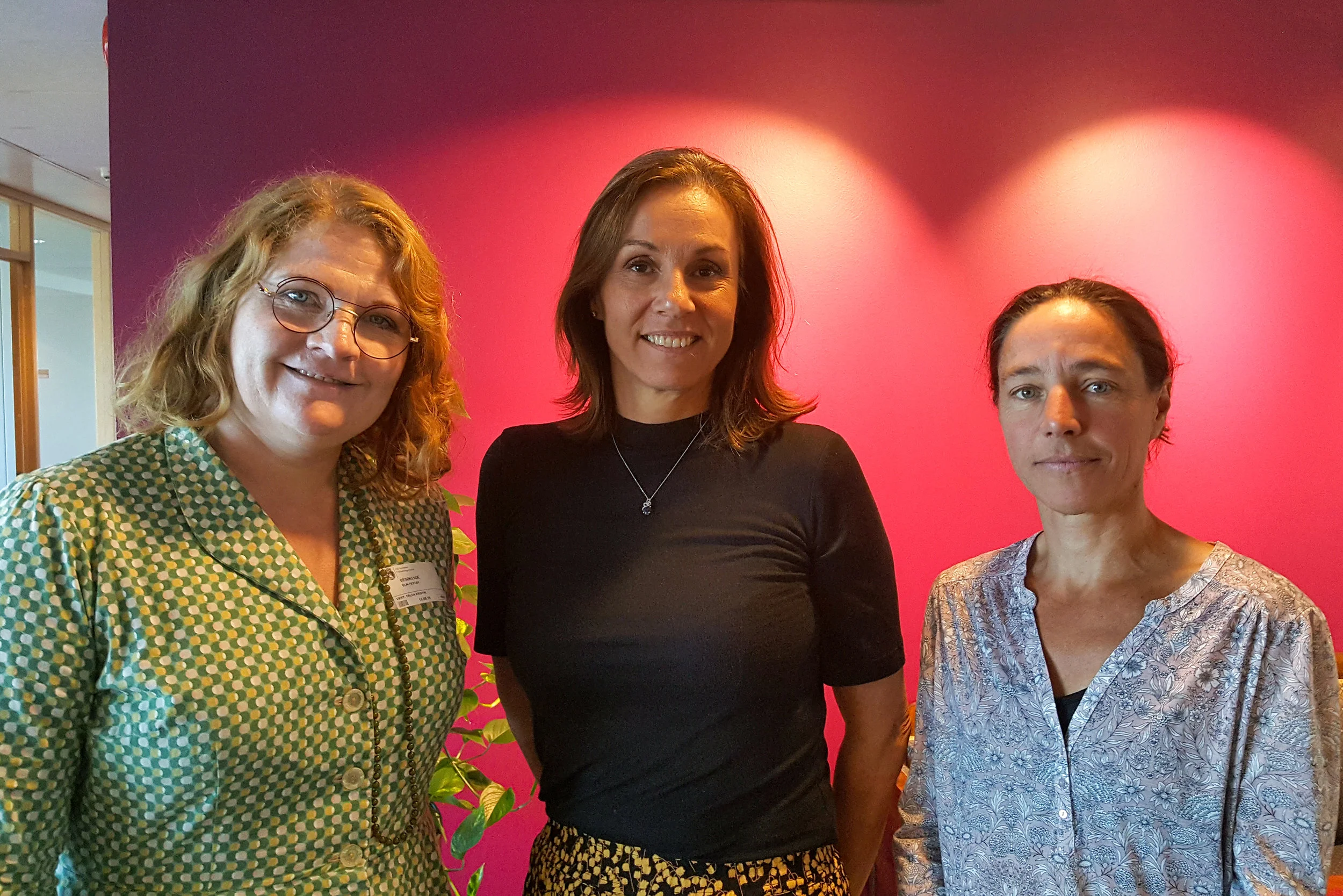 F.v. Elin Festøy fra Teknopilot, June Breivik fra Kulturtanken og Kristin Falck fra Oslo DKS.