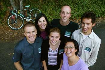The first d.school fellows: Colter Leys, Nicole Kahn, Adam French, James Monsees, Meg Lee, Susie Hosking