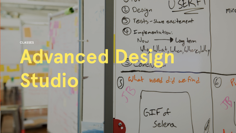 Advanced Design Studio